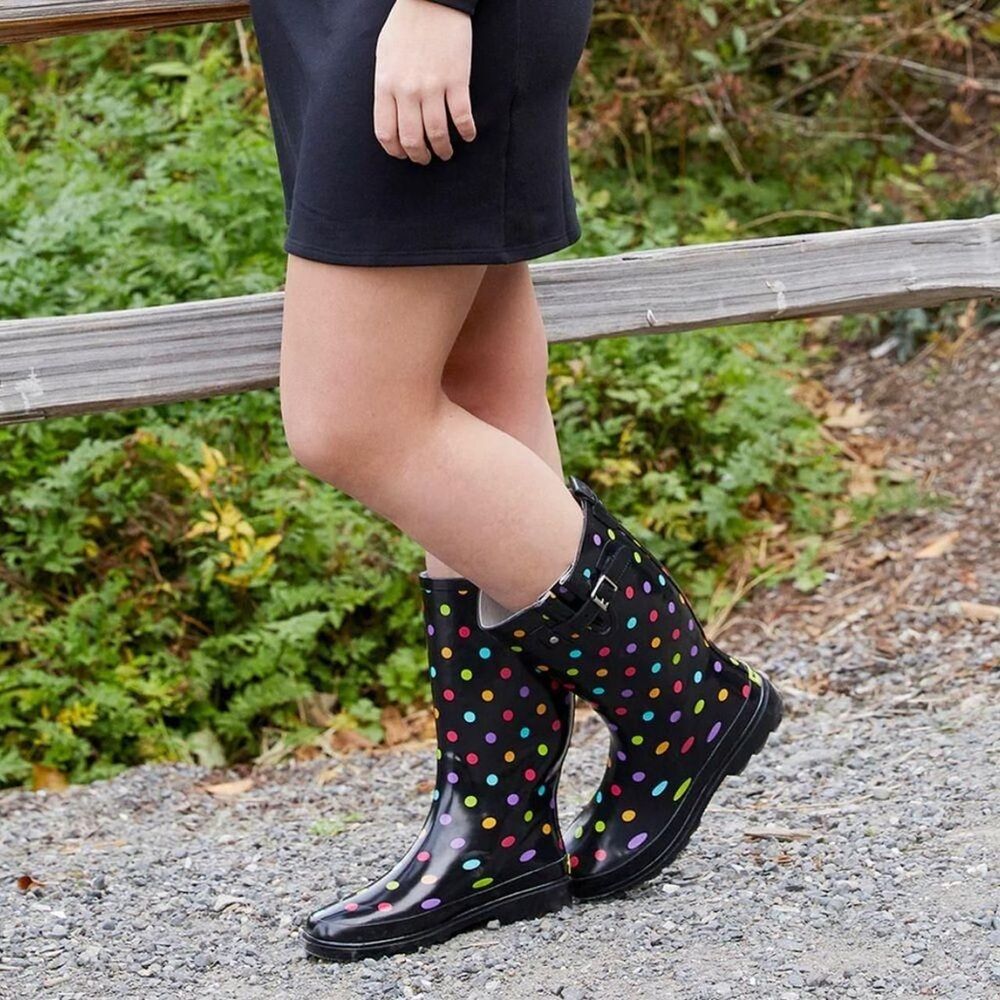 Western-chief Women's Black and Blue Boots